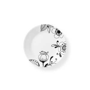 Corelle® Inked Poppy 6.75 Appetizer Plate