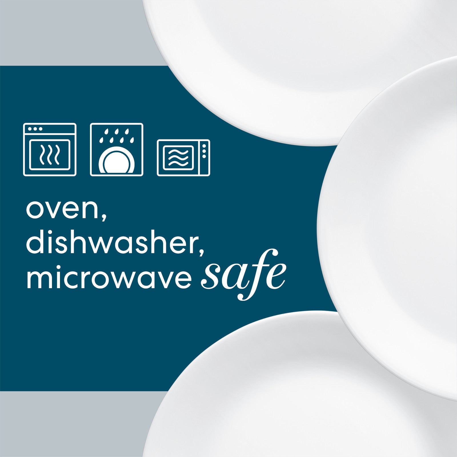 Corelle® City Block 8.5 Salad Plate - Image 3