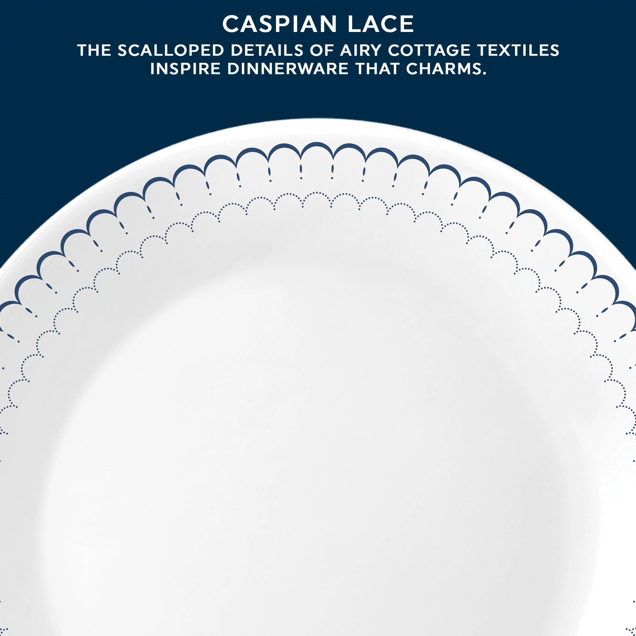 Corelle® Caspian Lace 10.25 Dinner Plates. 6-pack - Image 3