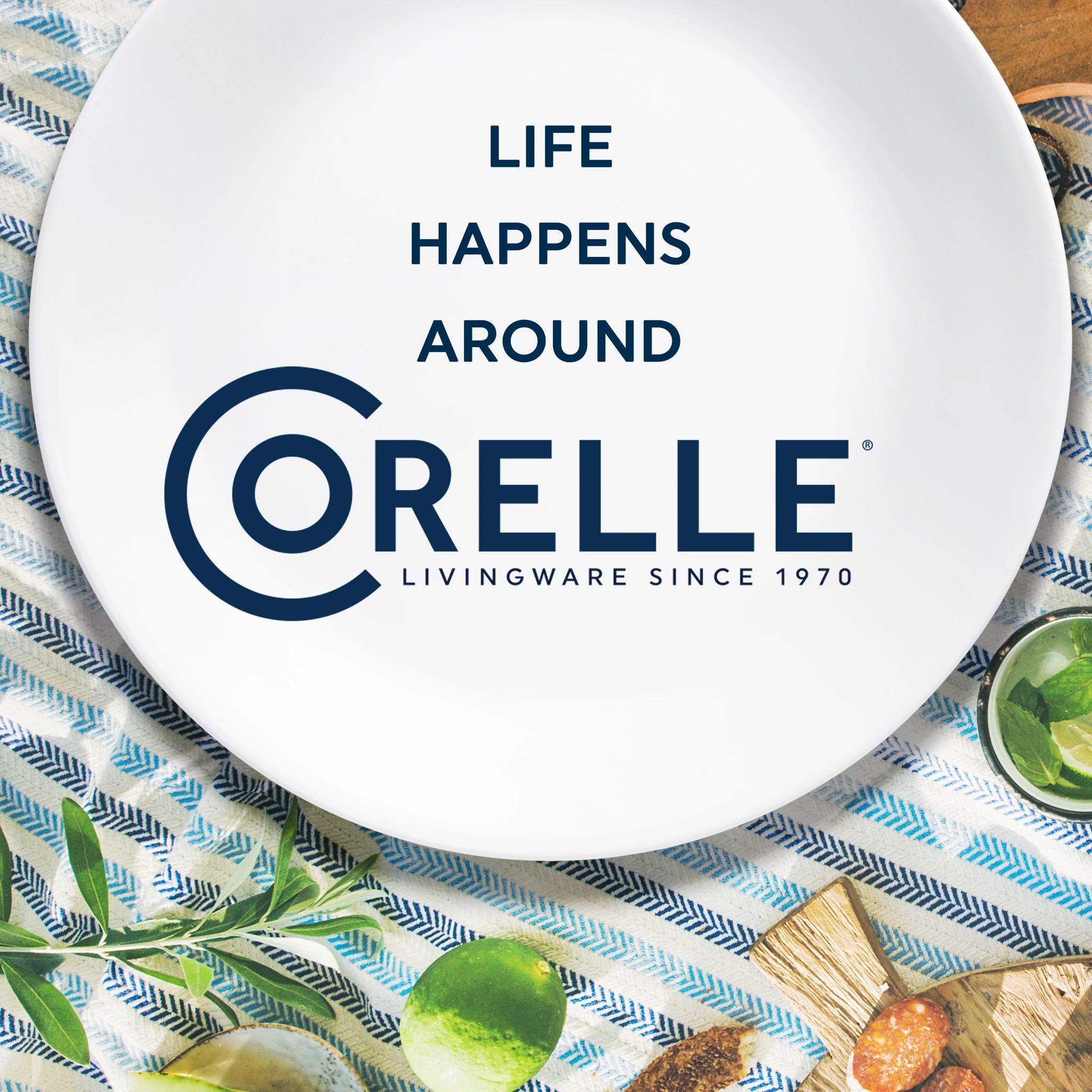 Corelle® Pure White 6.5 Appetizer Plate - Image 6